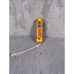 LEGO Play and Build Remote Nintendo Wii PowerA Orange Controller 880008
